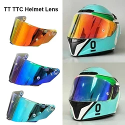 Visor FOR KYT TT COURSE Motorcycle Helmet Lens Full Face Helmet Casco Moto Accessories Windshield FOR KYT Capacete TTC VESC-8