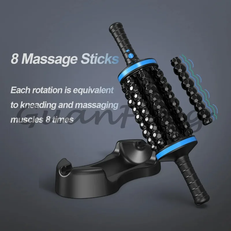 Muscle Relaxation  Hand-held Electric Roller Massager  Back Foot Leg Relaxer