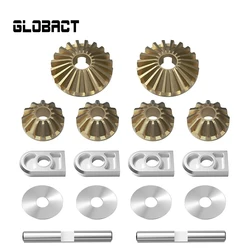 GLOBACT Steel Differential Gear Set for 1/7 6S Arrma Fireteam Felony Infraction Limitless Mojave 1/8 Kraton Typhon Notorious