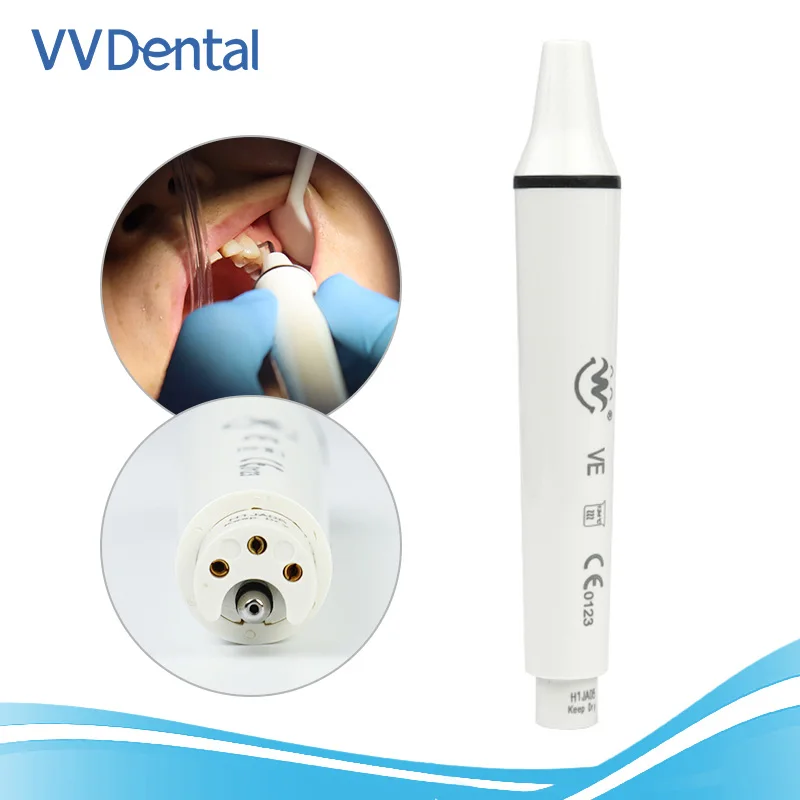 Dental Ultrasonic Piezo Scaler Handpiece Fit for WOODPECKER EMS DTE Dental Ultrasonic Scaler 135° Sterilized