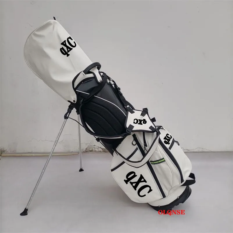 Nieuwe 2024 Golftas Nieuwe Golfstand Tas Mannen Synthetisch Lederen Materiaal Professionele Golfclub Tas