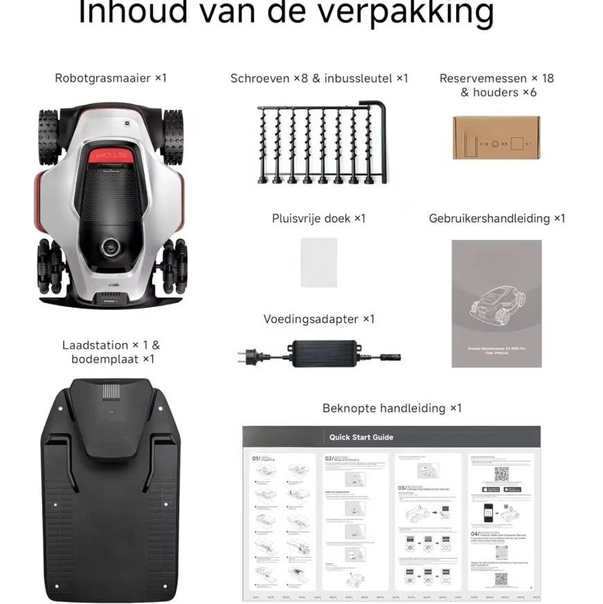WHOLESALES Mammotion Luba 3 3000 2026 Luba Awd 5000 CE EPA Approved All Terrain Grass  Machine Remote Control