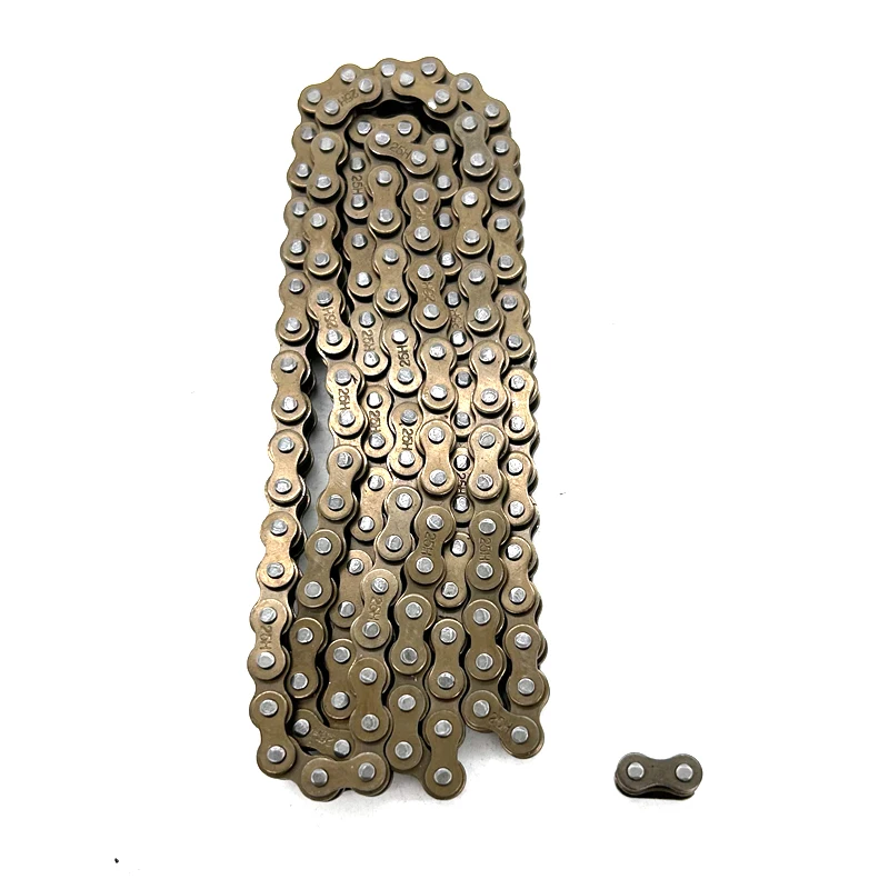 1 Stuks 25H T8f 136l Ketting Met Reserve Master Link Voor 47cc 49cc 2 Takt Motor Atv Quad Kart Crossmotor Pocket Mini Motor Fiets