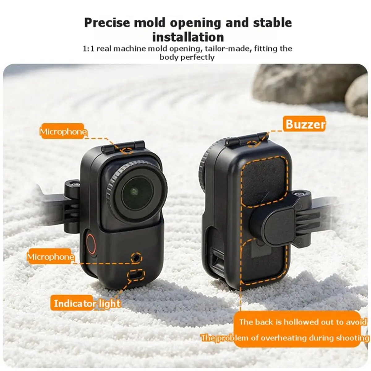 828 Mega Sale Car Sun Visor Mount Camera Clip Holder for OSMO NANO Action Camera Universal in-Car Bracket