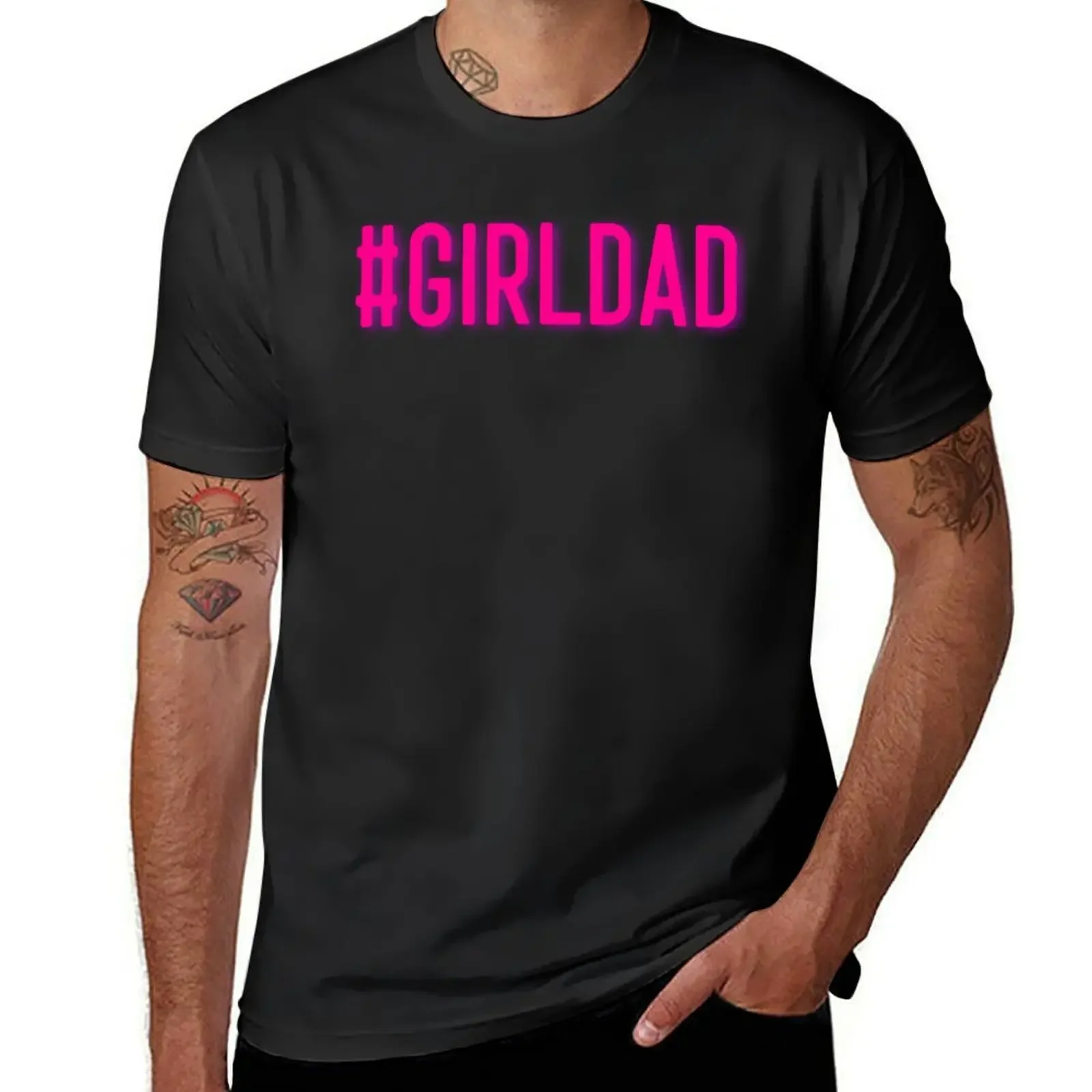 GIRL DAD T SHIRT GIRL DAD SHIRT FOR MEN MAMBA SHIRT T-Shirt graphic shirts kawaii clothes vintage big and tall t shirts for men