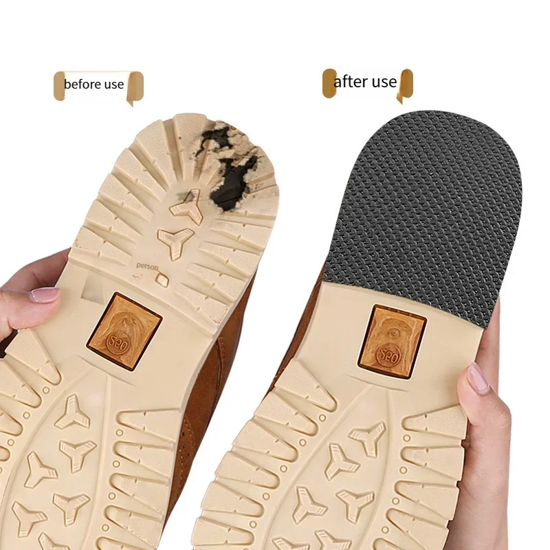 1pcs Thickened Anti Slip Wear-resistant Heel Mute Sticker Anti Wear Sole Sticker Thick Heel Mute Heel Anti Noise Tape Sticker