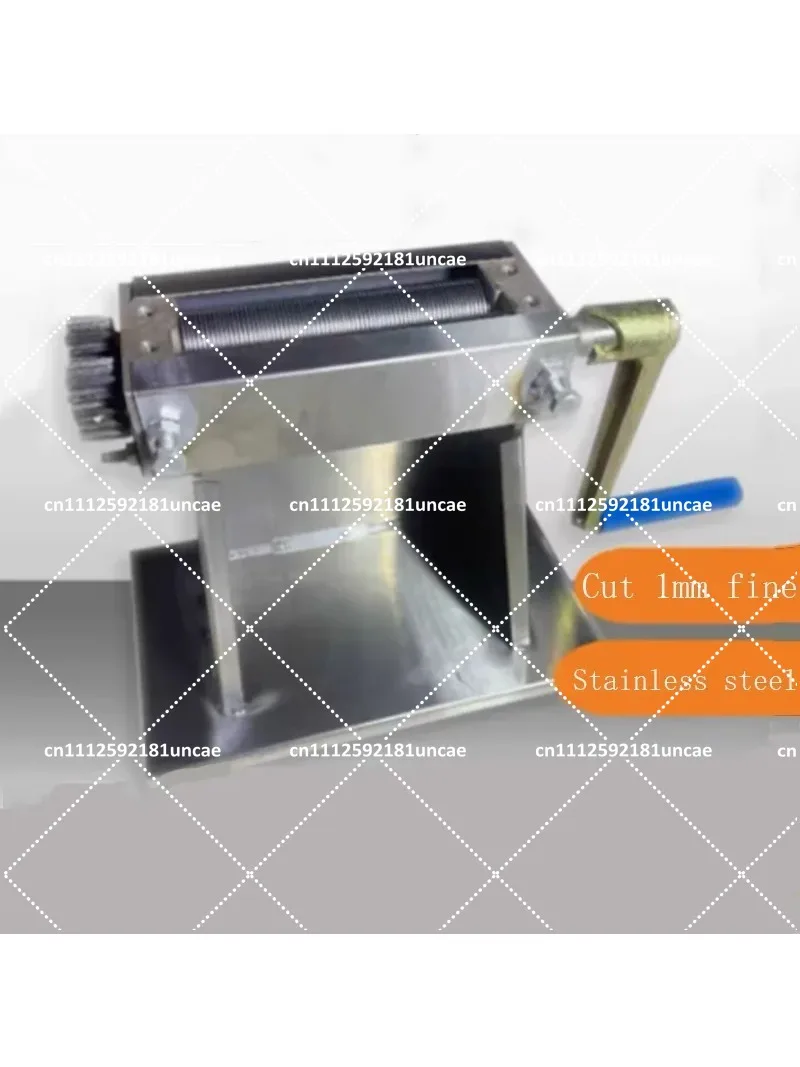 

Herb Leaf Shredder Machine 0.7mm 1mm Tabletop Chopping Cutting Shredding Tool for Herbs