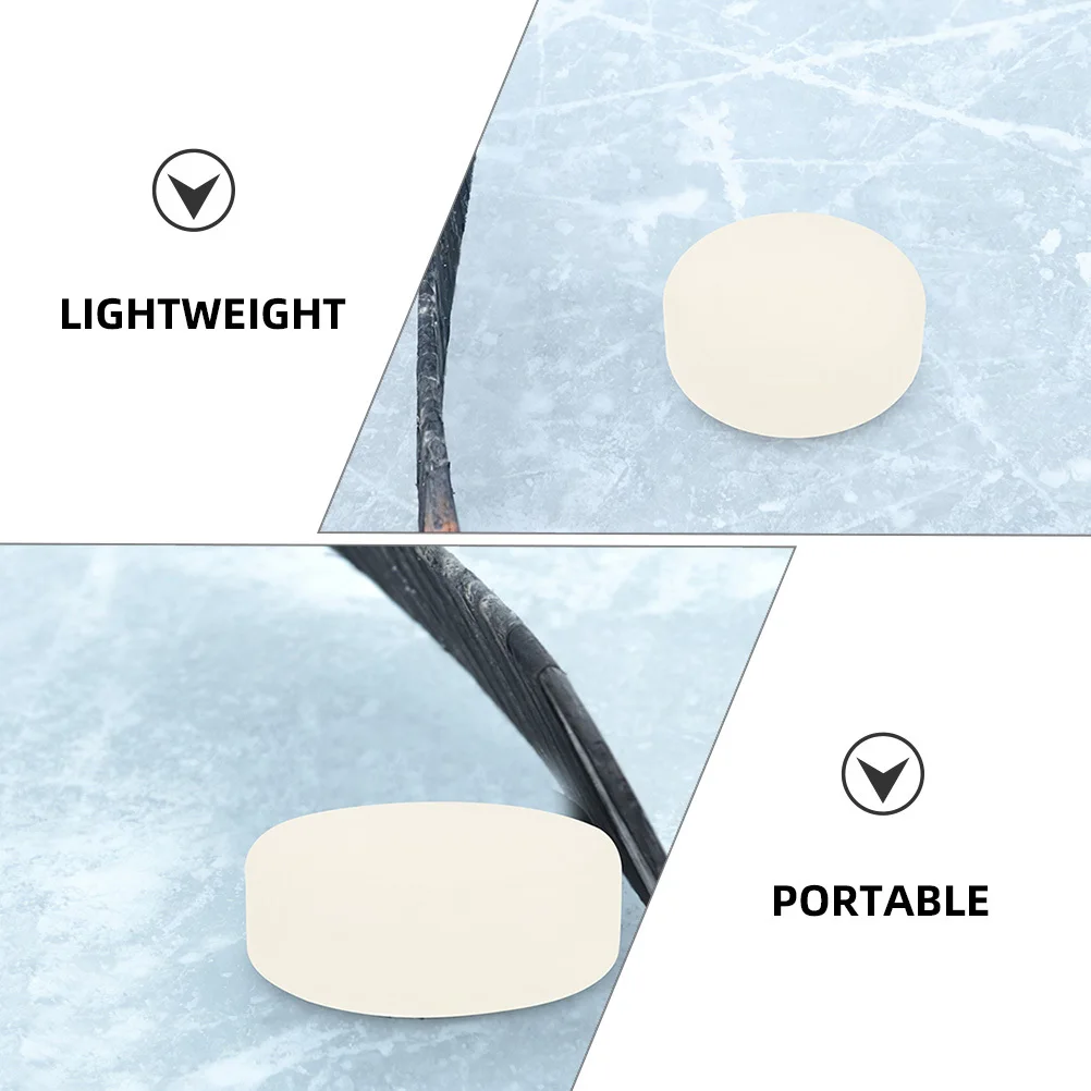 

5Pcs Ice Hockey Training Pucks PVC Durable Lightweight Practice for Roller Hockey Accurate Shots Sports Training Puck