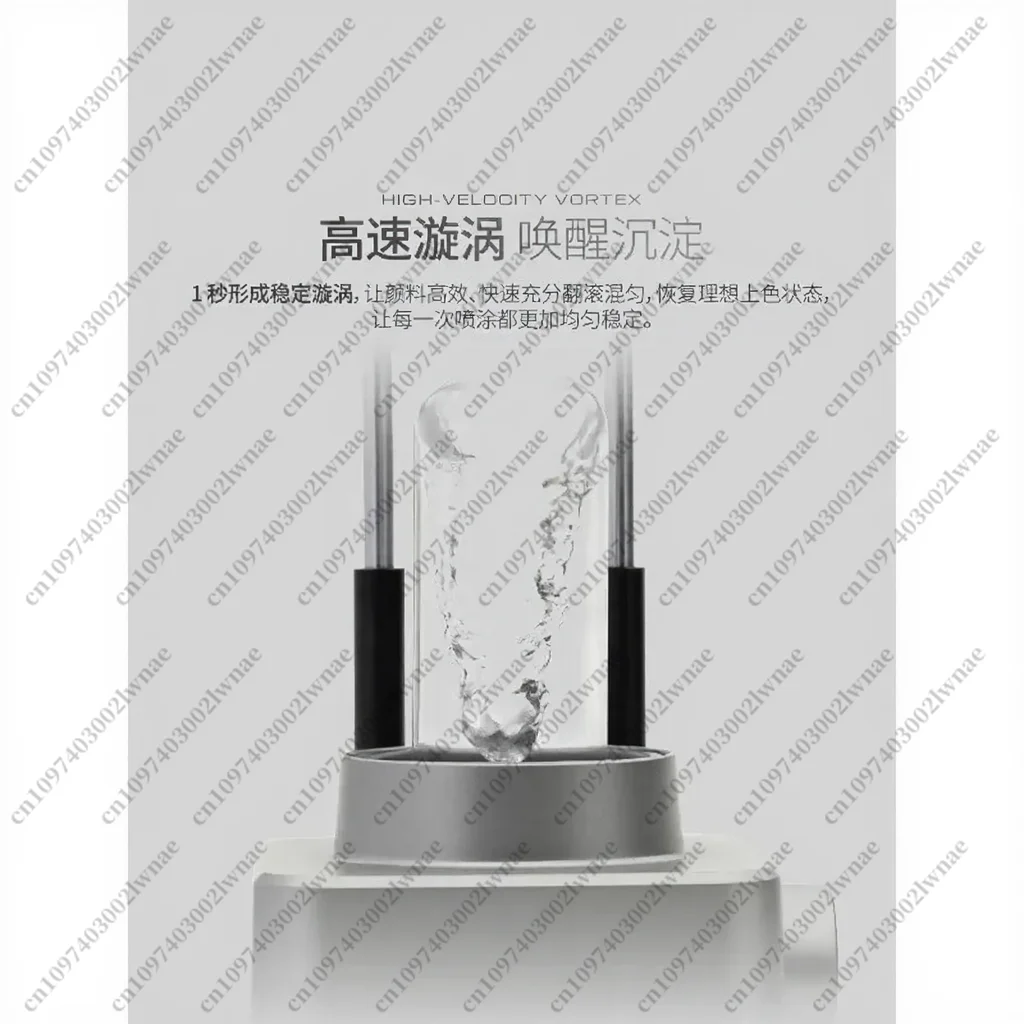 Automatic Multi-Speed Paint Shaker Mixer With Timer Control 3 Adjustable Speeds For Universal Bottle Compatibility