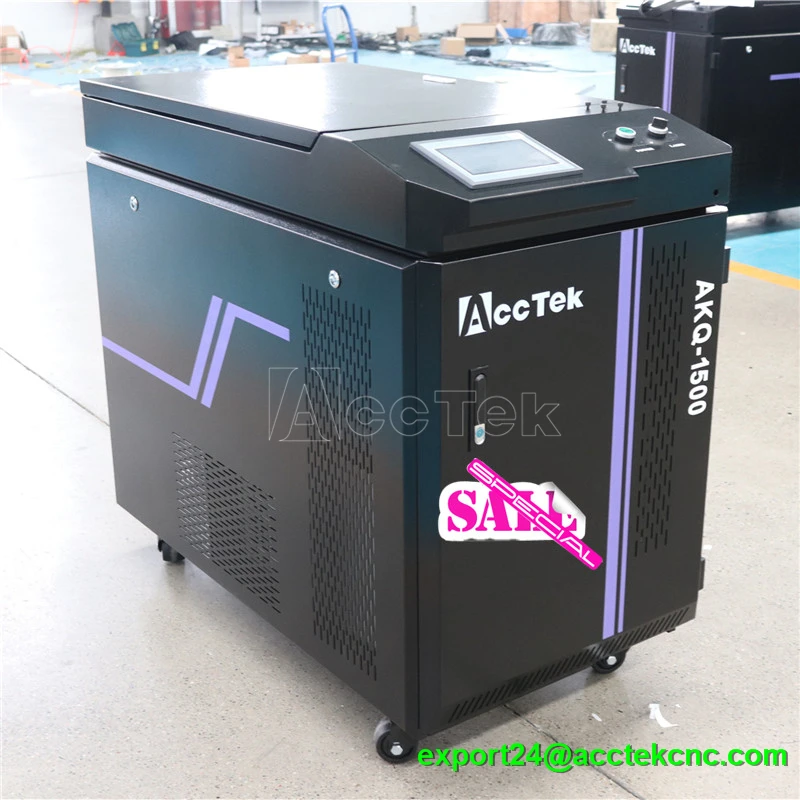 Handheld Laser Cleaning Machine Fiber Laser Machine 1500w Cleaning Rust Removal Of Stainless Steel Aluminum Galvanized Sheet