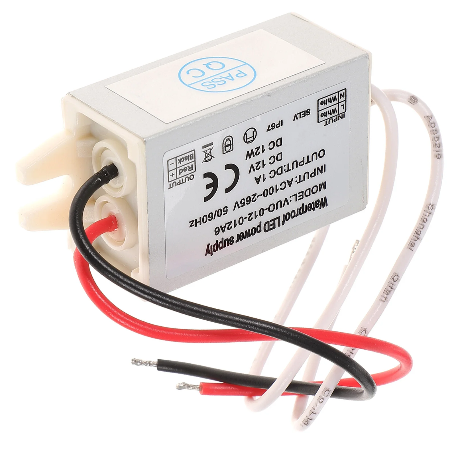 

LED Power Supply 12W 100V-265V Dc Converter for G4 Mr16 Bulbs Cabinet Strip Lights Display Module Stair Deck Outdoor