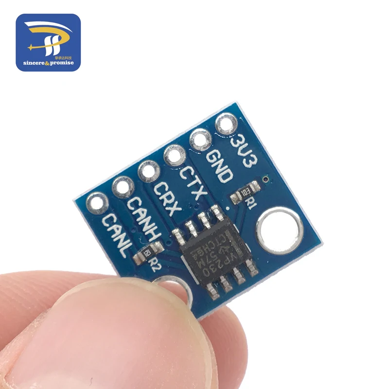SN65HVD230 CAN Bus Transceiver Communication Thermal Protection Slope Control Module for Arduino Controller Board
