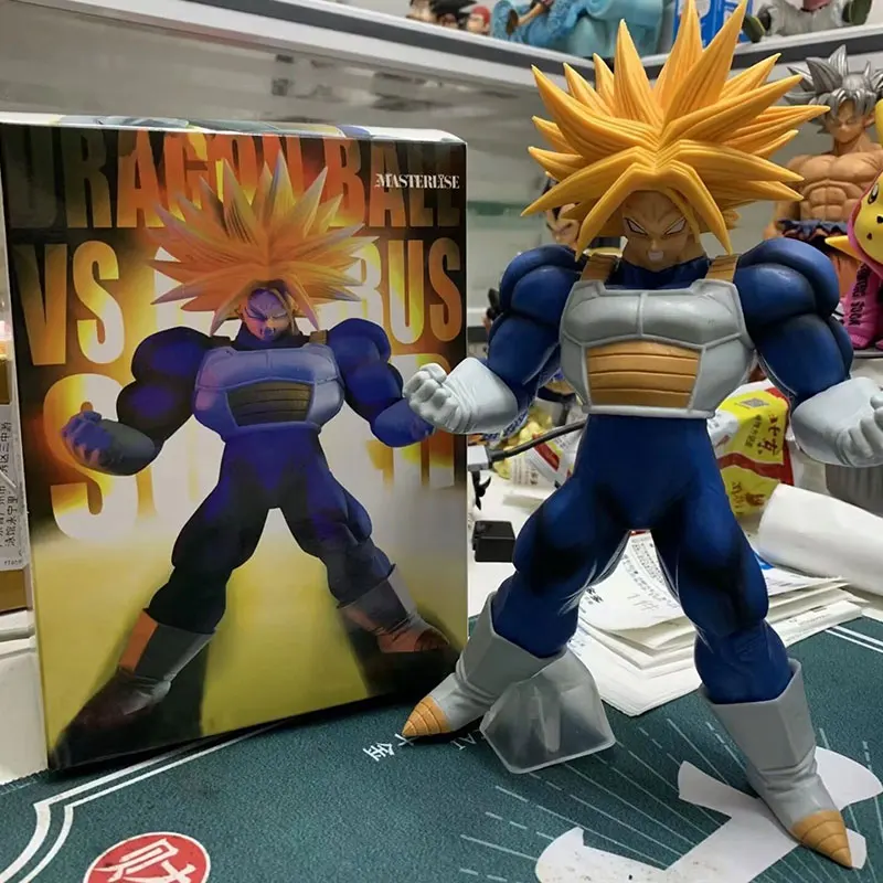 In Magazzino 25 centimetri Anime Dragon Ball Z Super Trunks Action Figure PVC Super Saiyan Gotenk Figure Collezione Modello Giocattolo Per i regali dei bambini
