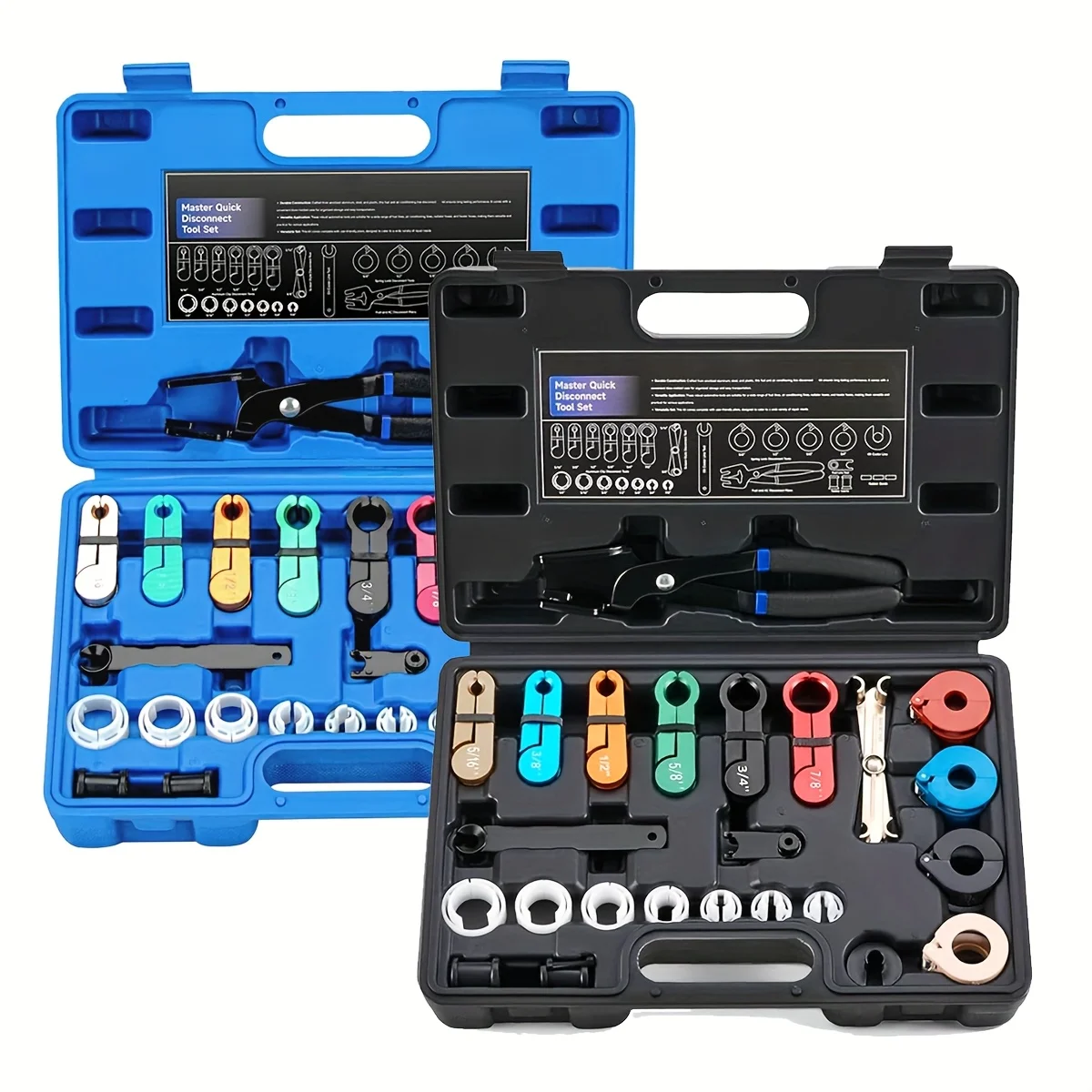 

Набор инструментов для разъединения топливопровода, 26 шт., с плоскогубцами для разъединения топлива и переменного тока, набор инструментов для снятия топливопровода для системы топливной и трансмиссии переменного тока