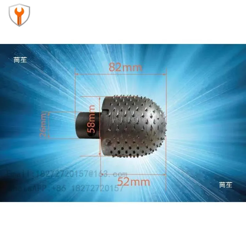 Coconut meat grater machine head