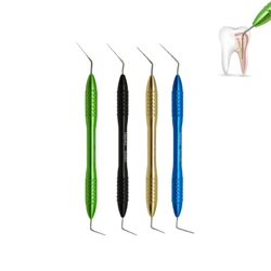 Dental Hand Plugger Colorful Nickel Titanium Root Canal Plugger 4 Options Dental Gutta Percha Plugger Dentist Instrument