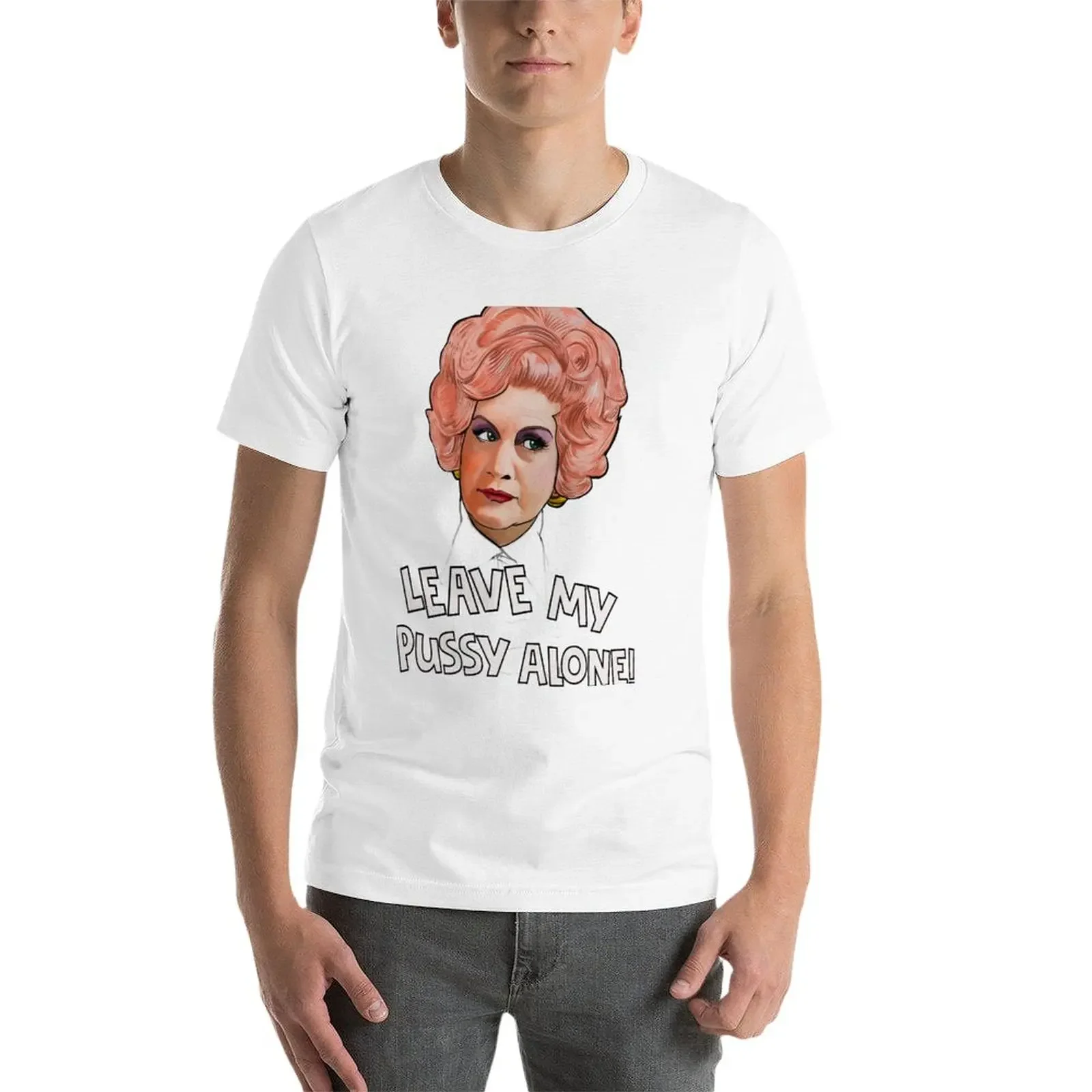 2025 nuevo modelo New Mrs Slocombe - ¡lecha mi coño solo! Camiseta, camisetas, ropa de verano, camisetas lisas para hombres