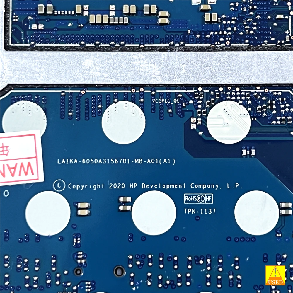 Imagem -03 - Motherboard Portátil Usado para hp L96511601 6050a3156701 14m-dw 14-dw Srgkg I51035g1 Totalmente Testado e Funciona Perfeitamente