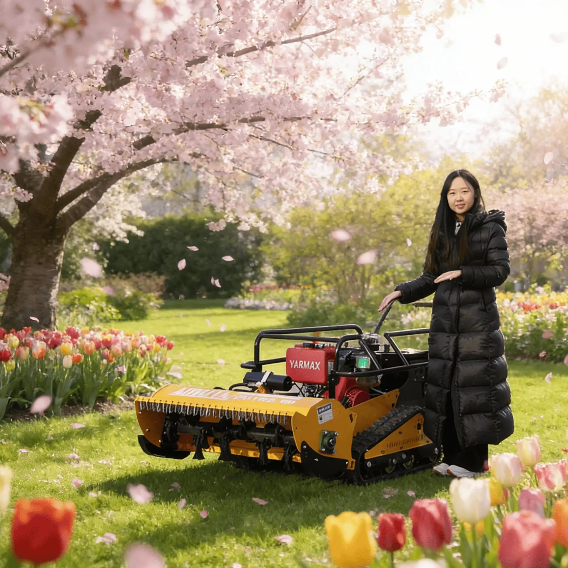 

Многофункциональная косилка-измельчитель для различных сценариев использования: адаптируется к бездорожью и гольф-полям, одна машина для всех нужд, уборка снега и газонов.