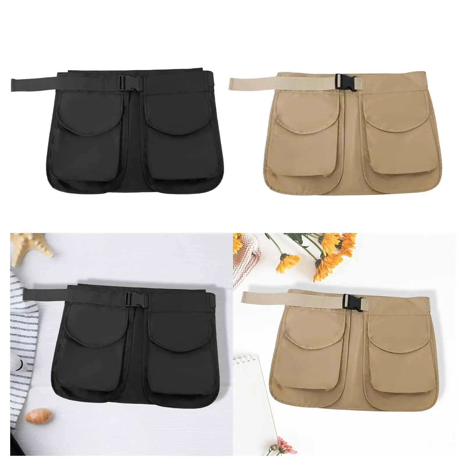 Tas Celemek Sabuk Pinggang Kantong Sabuk Alat Dapat Disesuaikan untuk Tukang Kebun Mendaki Listrik