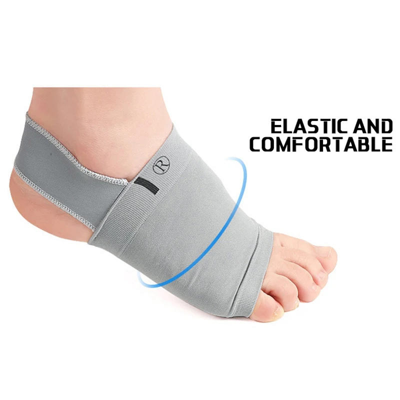 Solette plantari manicotti di supporto per arco fascite plantare speroni per tallone cura del piede piedi piatti alleviare il dolore manicotto