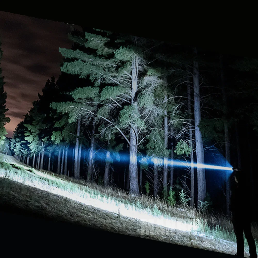 Genuine Nitecore 1000 LMs New P30 Hunting Kit Tactical Ultra High Intensity Flashlight BoxSet + 4000mAh Battery+ Ui1 USB Charger
