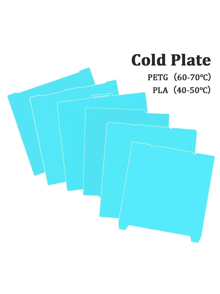 Chłodząca płyta Glacier Cold Plate do Bambu Lab H2D H2S A1 P1 X1C P2S H2C, chłodząca płyta do Anycubic Kobra S1, Creality K1, Ender 3, Kobra 3 — zdjęcie produktu 6