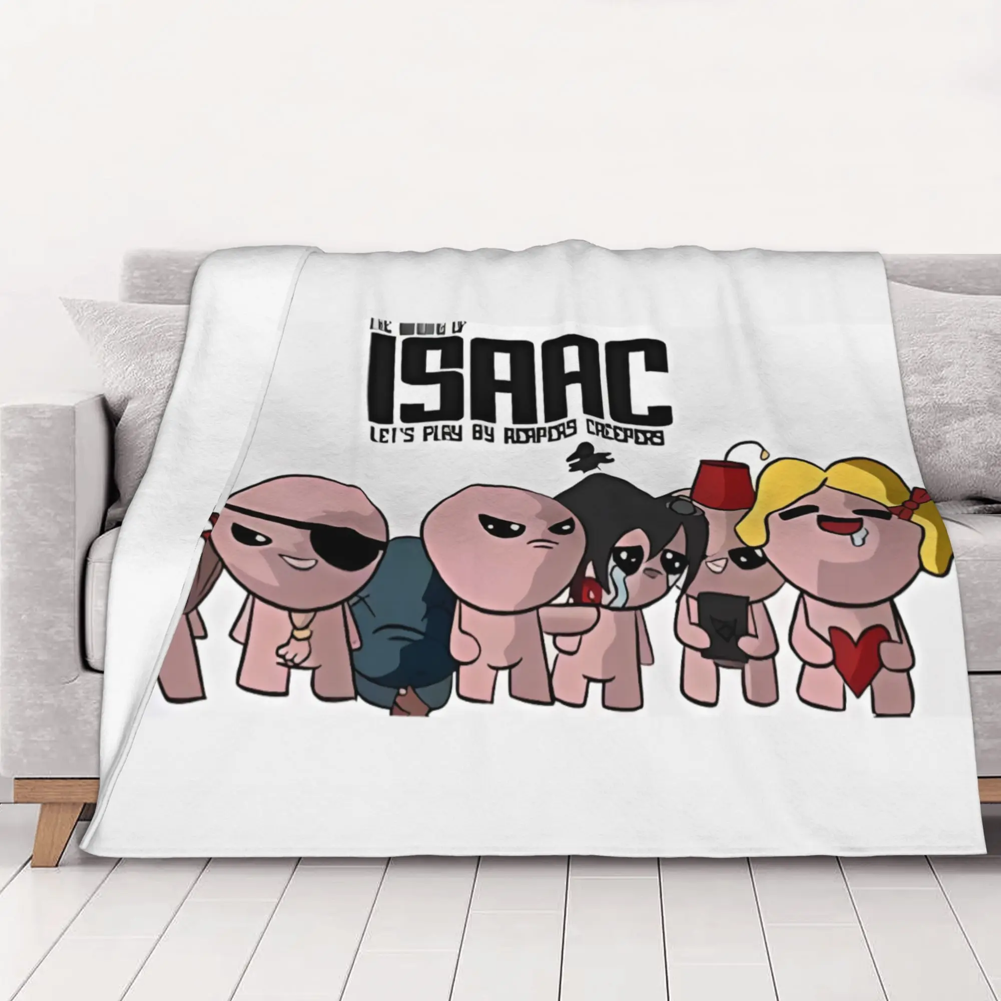 1PC home Cute Room Decor friendly Blanket Throw Blanket The Binding Of Isaac Rebirth Novelty Warm Blanket All Season