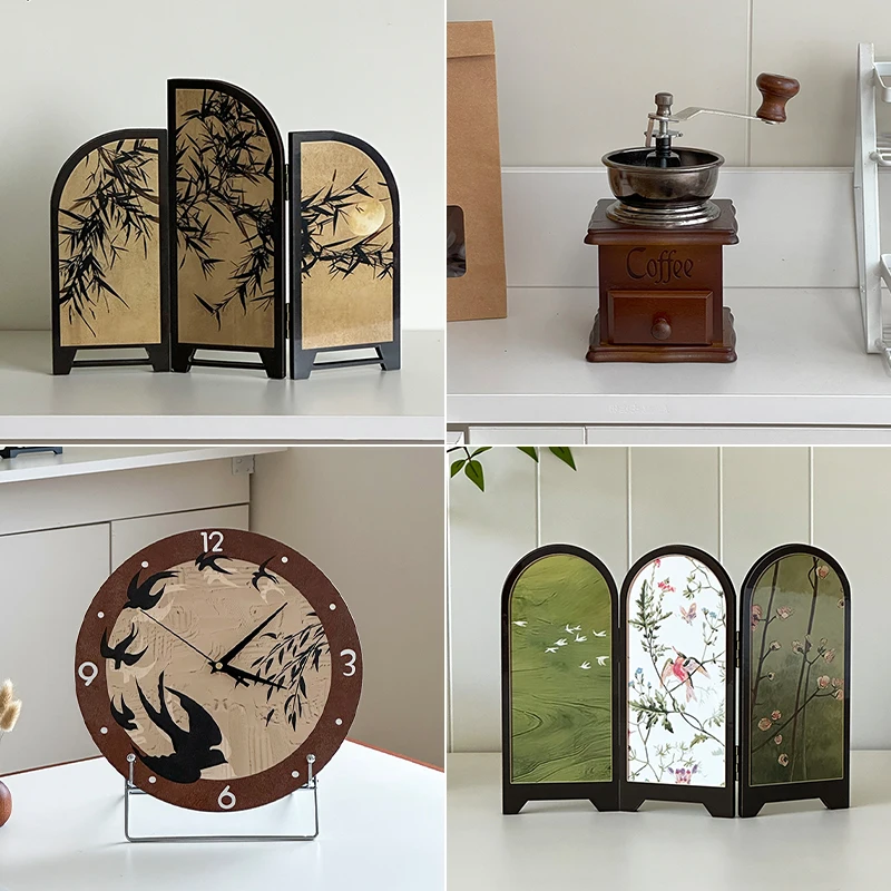 

Винтажные настольные украшения, роскошная высококачественная ретро-тумба под телевизор, мебель для гостиной, креативный деревянный декор для дома, подарки