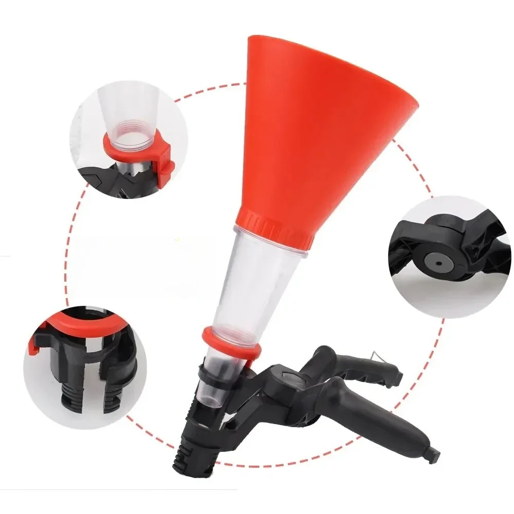 1pc New Universal Multifunctional Car Engine Oil Funnel Set Precision Clamp Versatile Tool For Hassle-Free Auto Filling Maintena