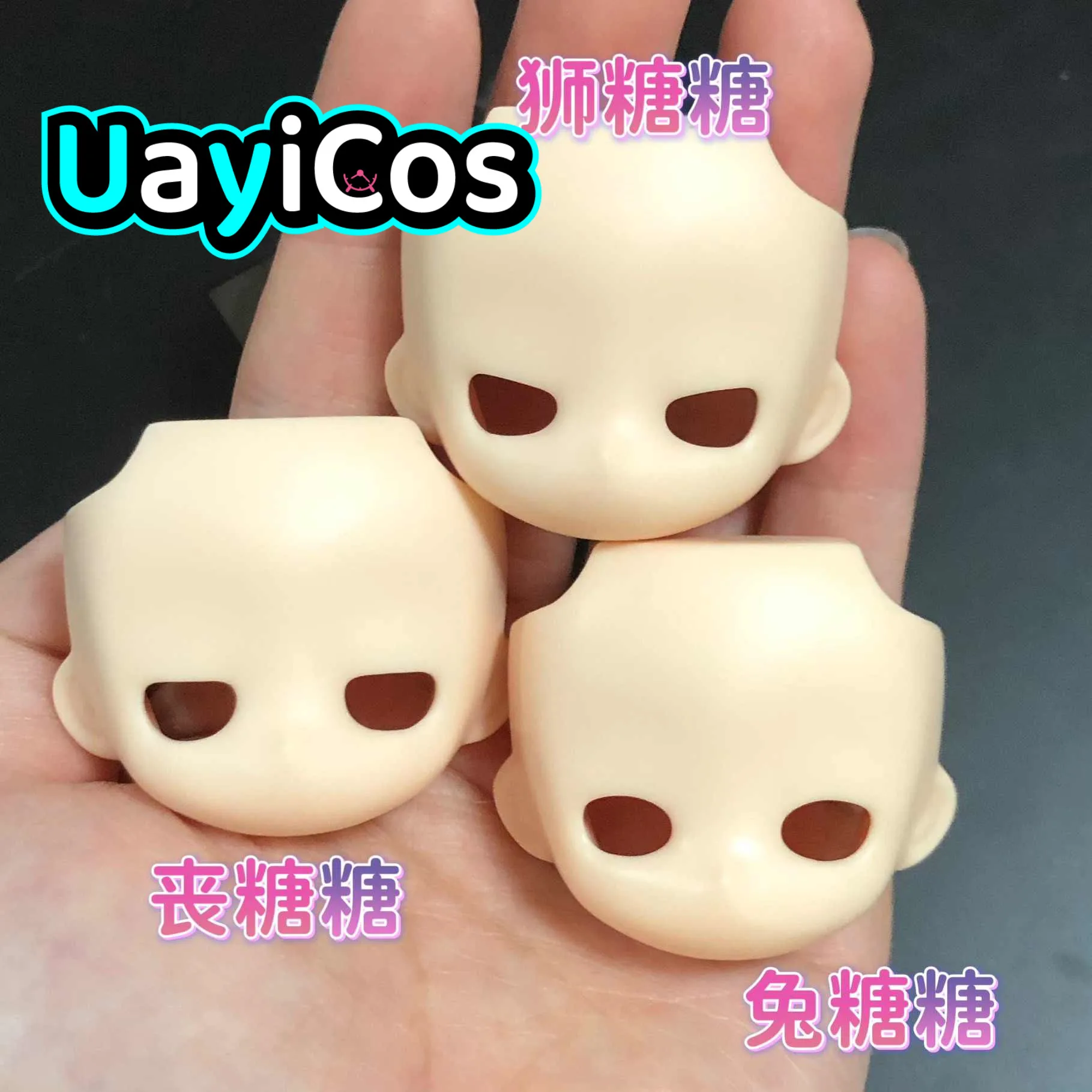 

Handmade ob11 GSC Faceplates Blank Face Water Sticker Face Shell Make Up Faceplate BJD Doll Accessories Anime Figure Toy Kids Gi