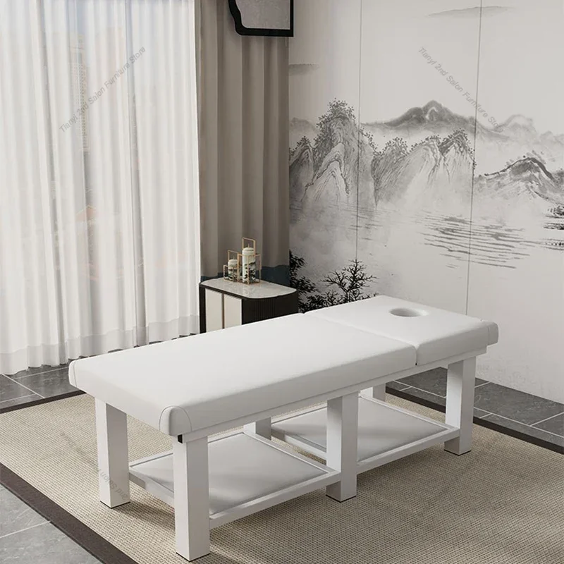Nordic Multifunctional Massage Tables Adjustable Comfortable Beauty Salon Massage Tables Foot Bath Furniture Cama De Masaje HBMT