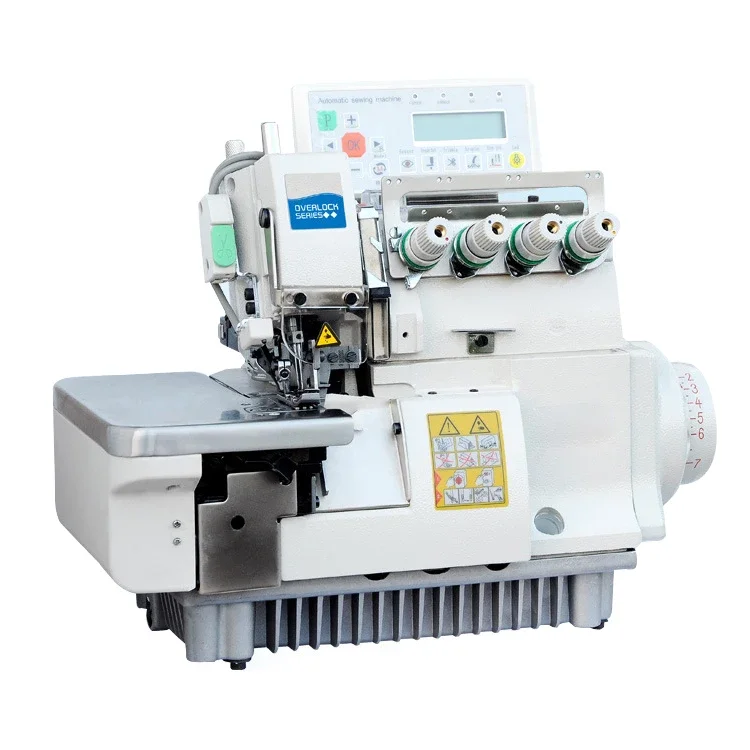 JK700D high speed automatic overlocker sew household heavy duty jack cloth 4 thread overlock sewing machine industrial for sale