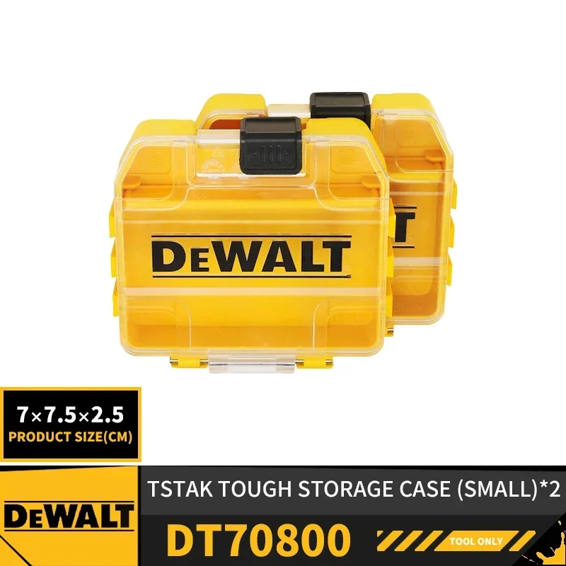 DEWALT DT70800 DT70801 DT70803 DWAN2190 TSTAK Tough Storage Case Power Tool Accessories Screwdriver Bit Parts Storage Box