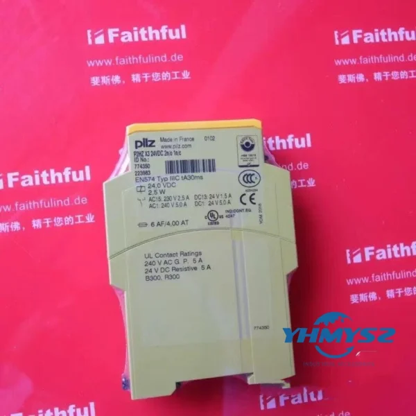 

1 шт. абсолютно новое 774350 P2hz X3 24 В постоянного тока реле безопасности быстрая доставка Y Совершенно новый оригинальный Spot Plc