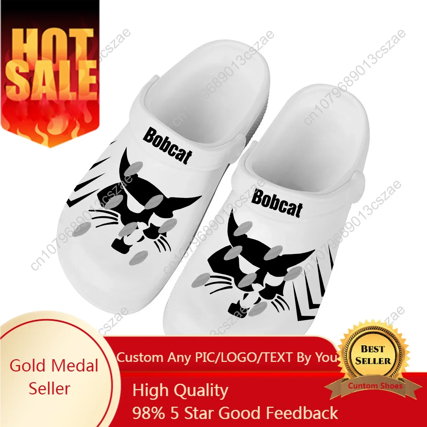 

Bobcat Shoes Home Clog Mens Women Youth Boy Girl Sandals Shoes Garden Custom Made Breathable Shoe Beach Hole Slippers