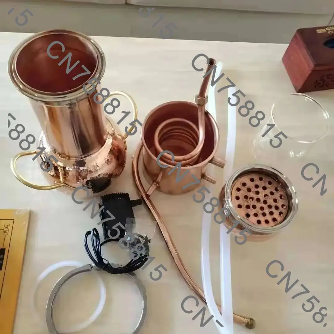 Aqueous solution machine, distiller of distilled spirits, distiller of 2 liters copper, household distillation equipment
