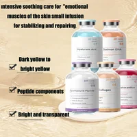 Ampolla para el cuidado de la piel, esencia para el rostro PDRN, salmón, oxígeno, tallo celular, suero blanqueador, suero hidratante antienvejecimiento