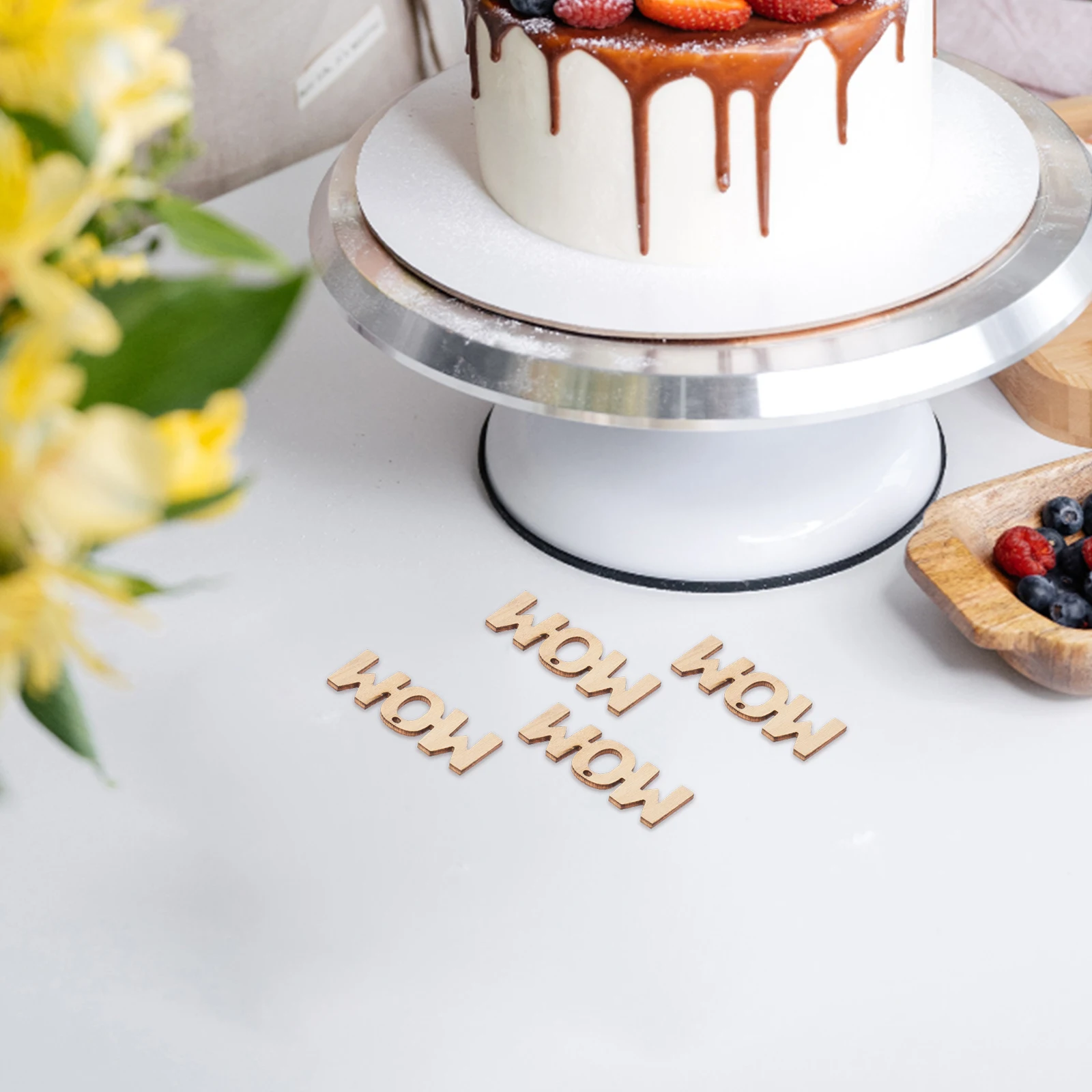 

30pcs Wooden Ornaments Unfinished Diy Craft Kit Paintable Shapes For Mother'S Day Crafts Family Bonding Home Decor Crafting