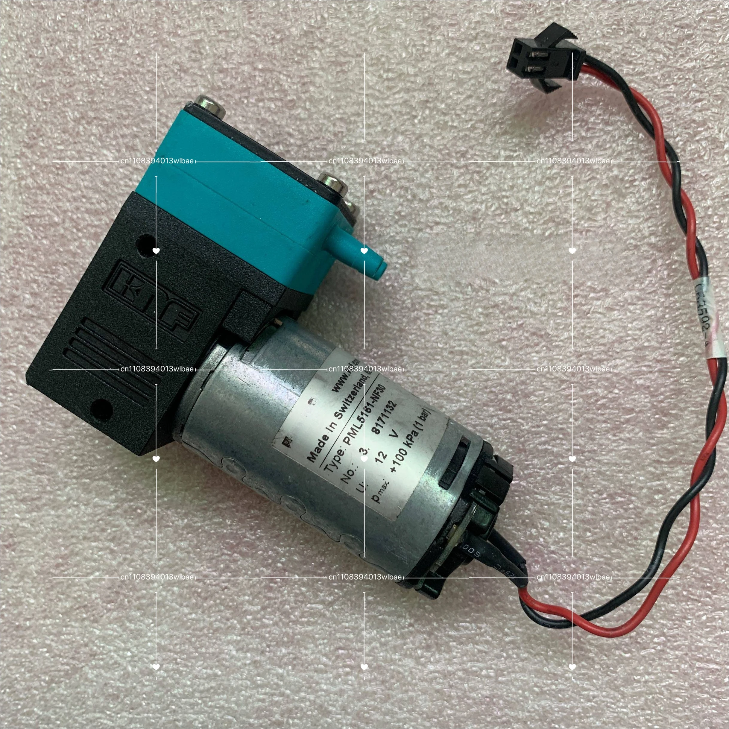 Used Disassembly Original Imported KNF DC Diaphragm Pump, Biochemical Pump, Flow Pump PML5161-NF30 DC12V 11.9W
