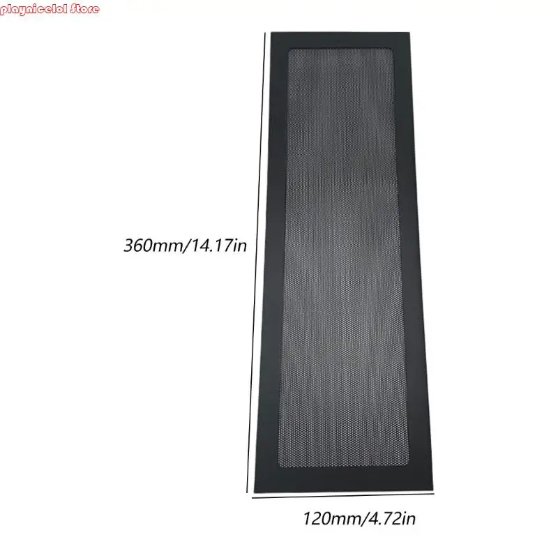 Filtro polvo PC E8ba Mesh 120 mm Cubierta polvo magnético 120 mm Filtro ventilador caja computadora