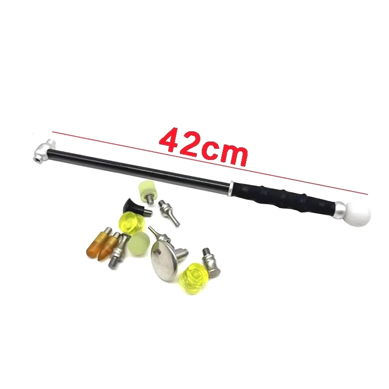Carbon Fiber Hammer Tools Tap Down Tools Tips For  Dent Removal Car Body Car Part Hail Dent Removal 6