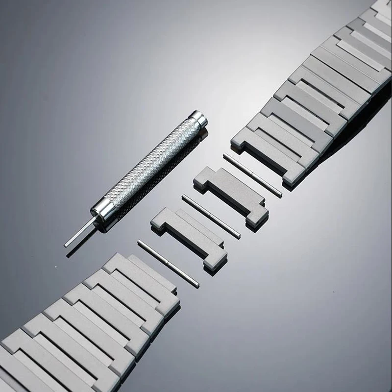 حزام من سبائك التيتانيوم لسلسلة بولغاري OCTO 103297 103464 102713 103610 حزام ساعة خفيف الوزن 40 ملم للرجال 30 ملم + أداة