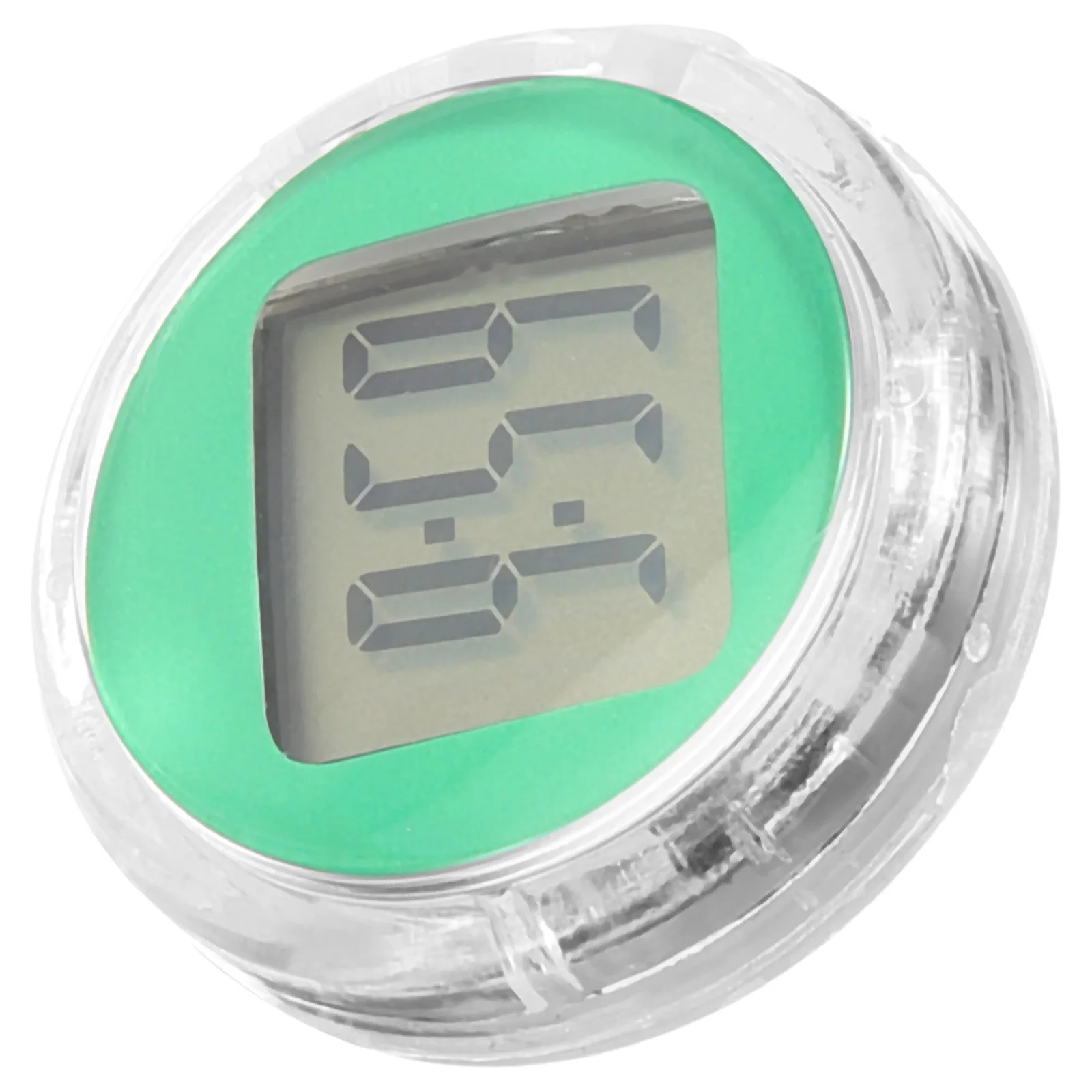 Motorcycle Clock Small Digital Meter Plastic Stick on for Classroom Operated Mini Clocks