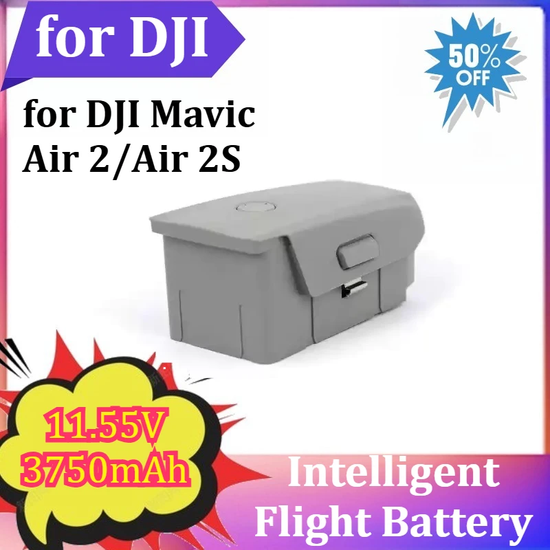 

for DJI Mavic Air 2/Air 2S Drone Replacement Battery Accessory 11.55V 3750mAh Intelligent Flight Battery