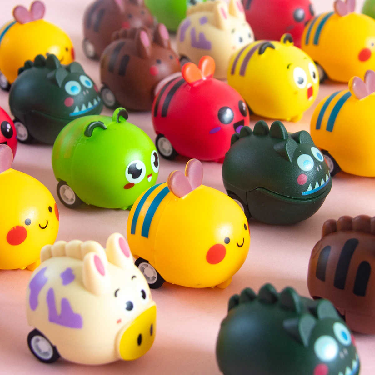 10/20pcs Mini Pull Back Animal Car Play Toy Kids Birthday Party Favors Christmas Wedding Gifts for Guests Baby Shower Supplies