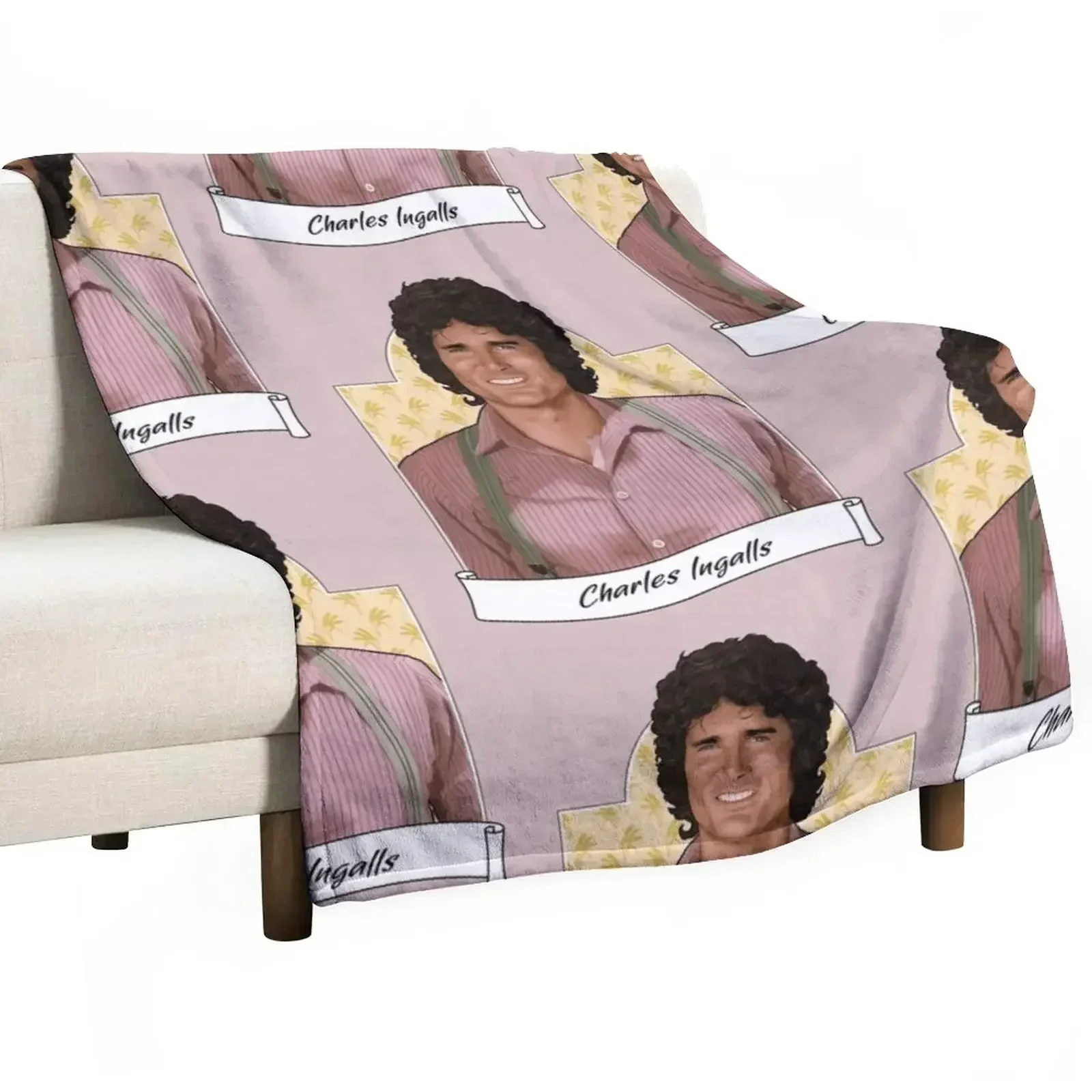 Charles Ingalls Throw Blanket Decorative Beds Single Extra Large Throw For Decorative Sofa Sofas Furrys Blankets