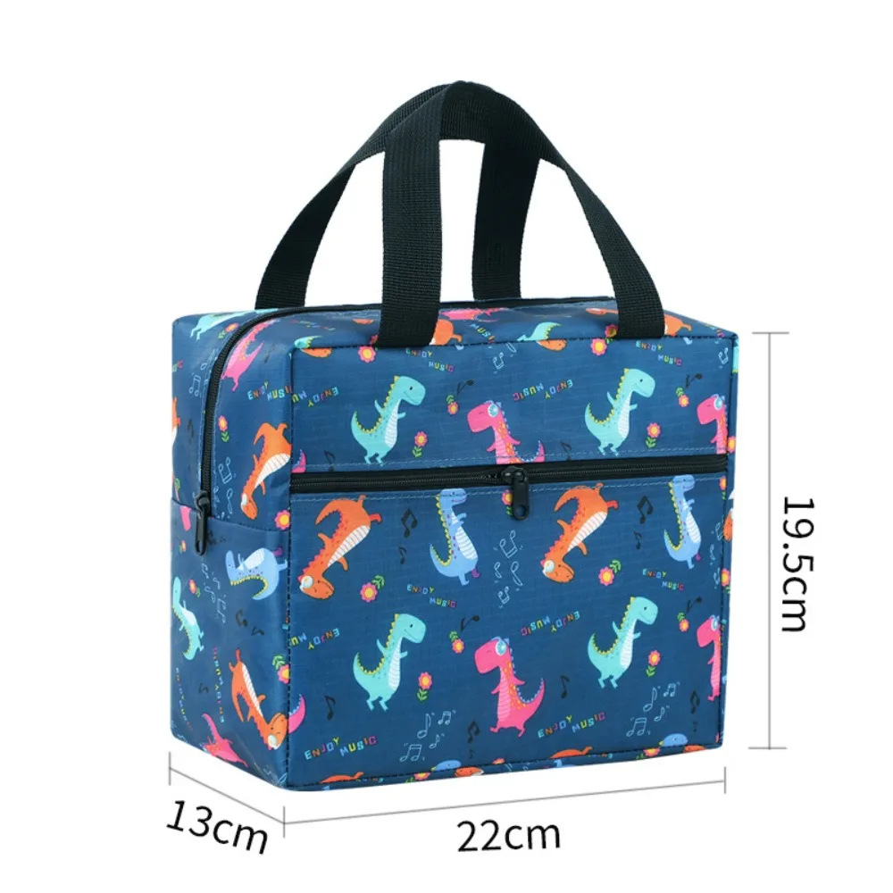Cute Leakproof Lunch Bag Insulated Thickened Cooler Lunch Bag Cute Animals Portable Insulated Lunch Box Students