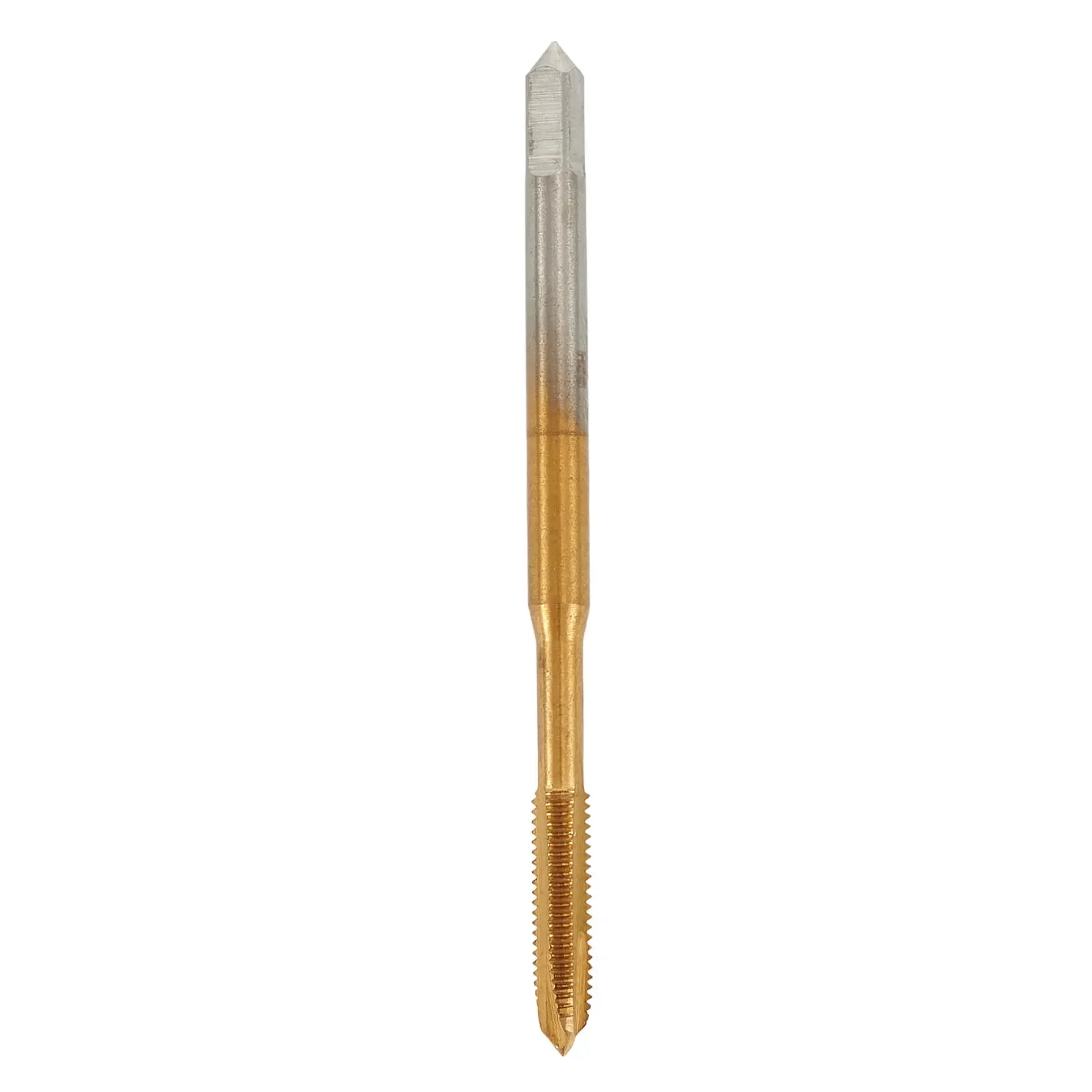 M2-M12 Metric Thread Tap with High-Quality HSS Coated Straight Flute Screw Drill Bit for Durable and Efficient Use