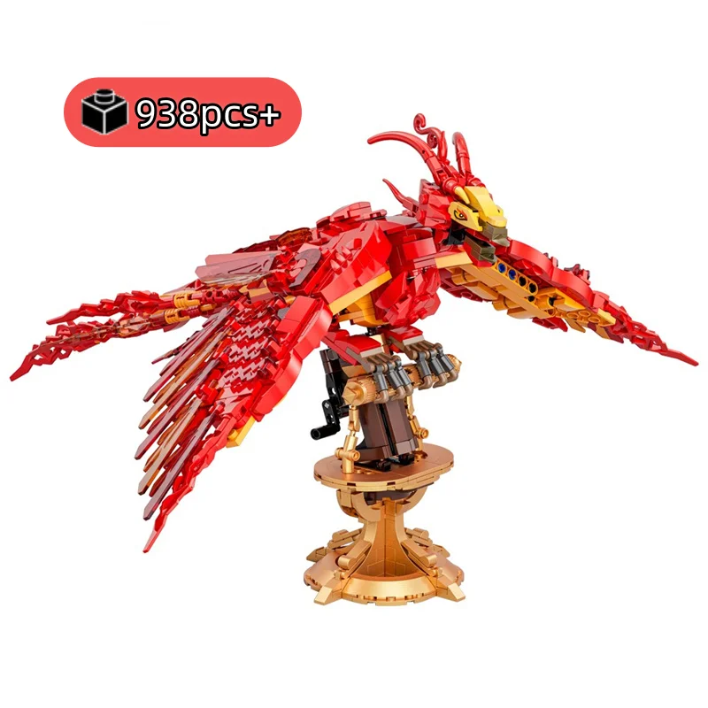 

НОВИНКА 2026: Креативный конструктор «Огненный Феникс» – Технический набор для сборки, модель для самостоятельной сборки, подарок на день рождения для детей